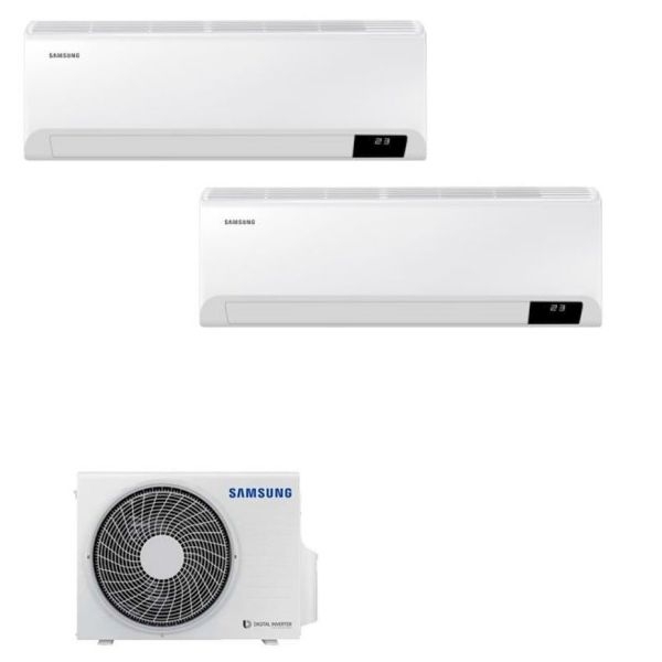 Cima Arredobagno Serie 7000.Climatizzatore Samsung Cebu Dual Split 9000 9000 Aj040txj2kg Eu R 32 Wi Fi Promo Clima